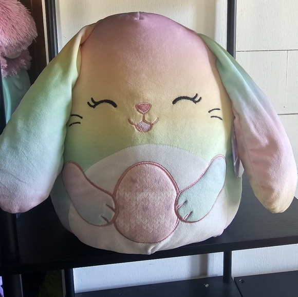 Squishmallows Pastel Plush Bunny, 12 Inch - Picture 1 of 5